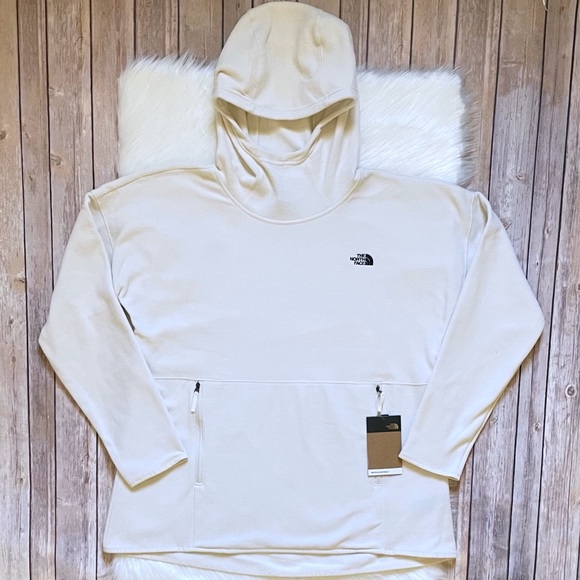 The North Face Tops | The North Face Womens TKA Glacier Pullover Hoodie | Color: Cream/White | Size: 1x | Gigioscloset's Closet